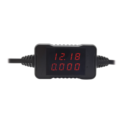 EPCOM POWERLINE - Medidor Portátil de Voltaje y Corriente / MIDE EL VOLTAJE Y CORRIENTE QUE LLEGA A TU CAMARA, así como la CAIDA DE TENSION / Muestra en el Display la Información / Rango de Medición 3 .6Vcc ~ 15Vcc.