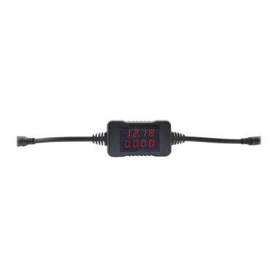 EPCOM POWERLINE - Medidor Portátil de Voltaje y Corriente / MIDE EL VOLTAJE Y CORRIENTE QUE LLEGA A TU CAMARA, así como la CAIDA DE TENSION / Muestra en el Display la Información / Rango de Medición 3 .6Vcc ~ 15Vcc.