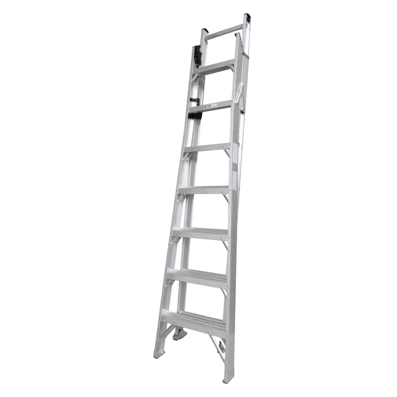 Escalera Convertible de Aluminio Tipo II 175kg 15