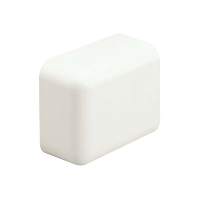 PANDUIT - Tapa Final, para uso con canaleta LD10, material ABS, Color Blanco Mate