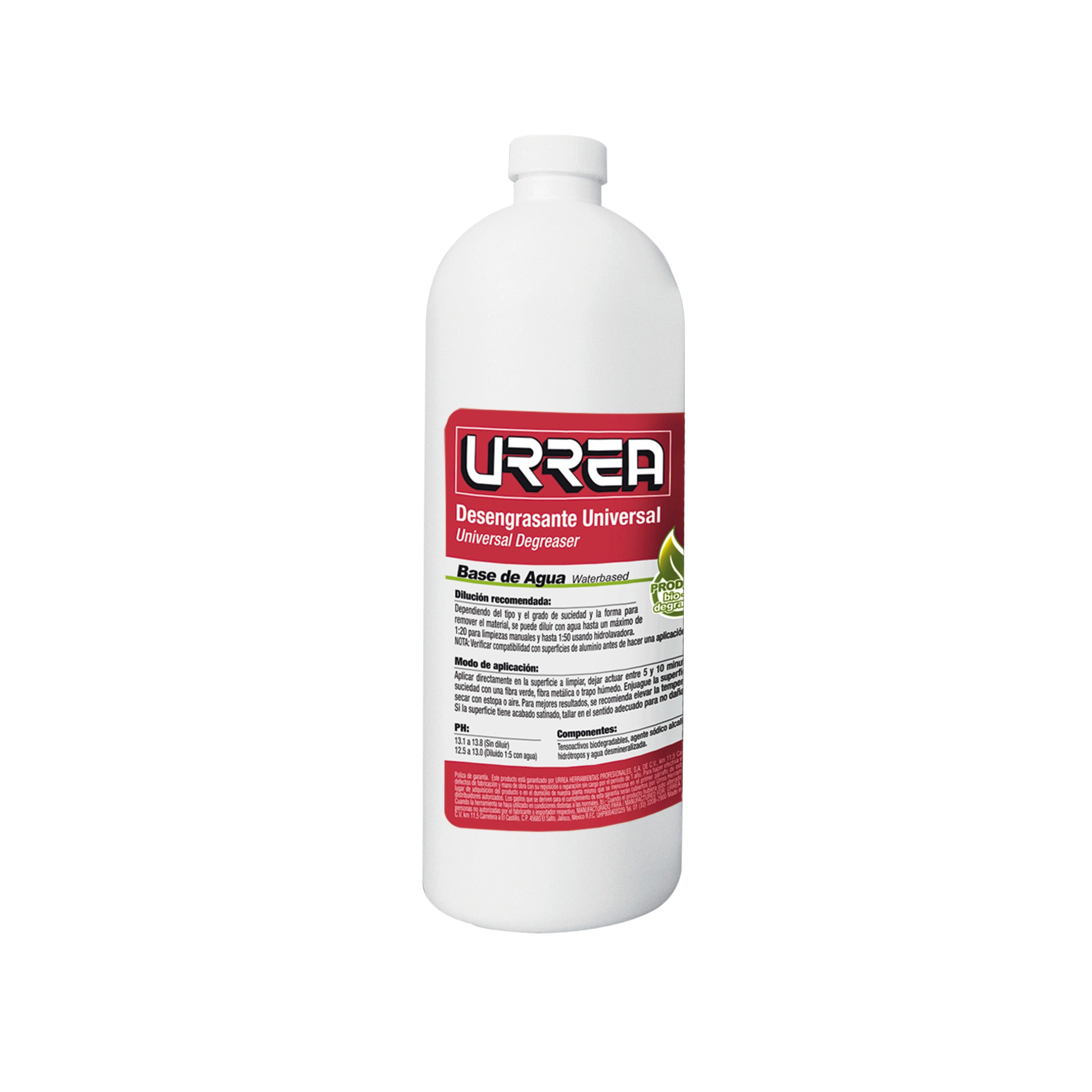 Urrea - Desengrasante base agua 960ml