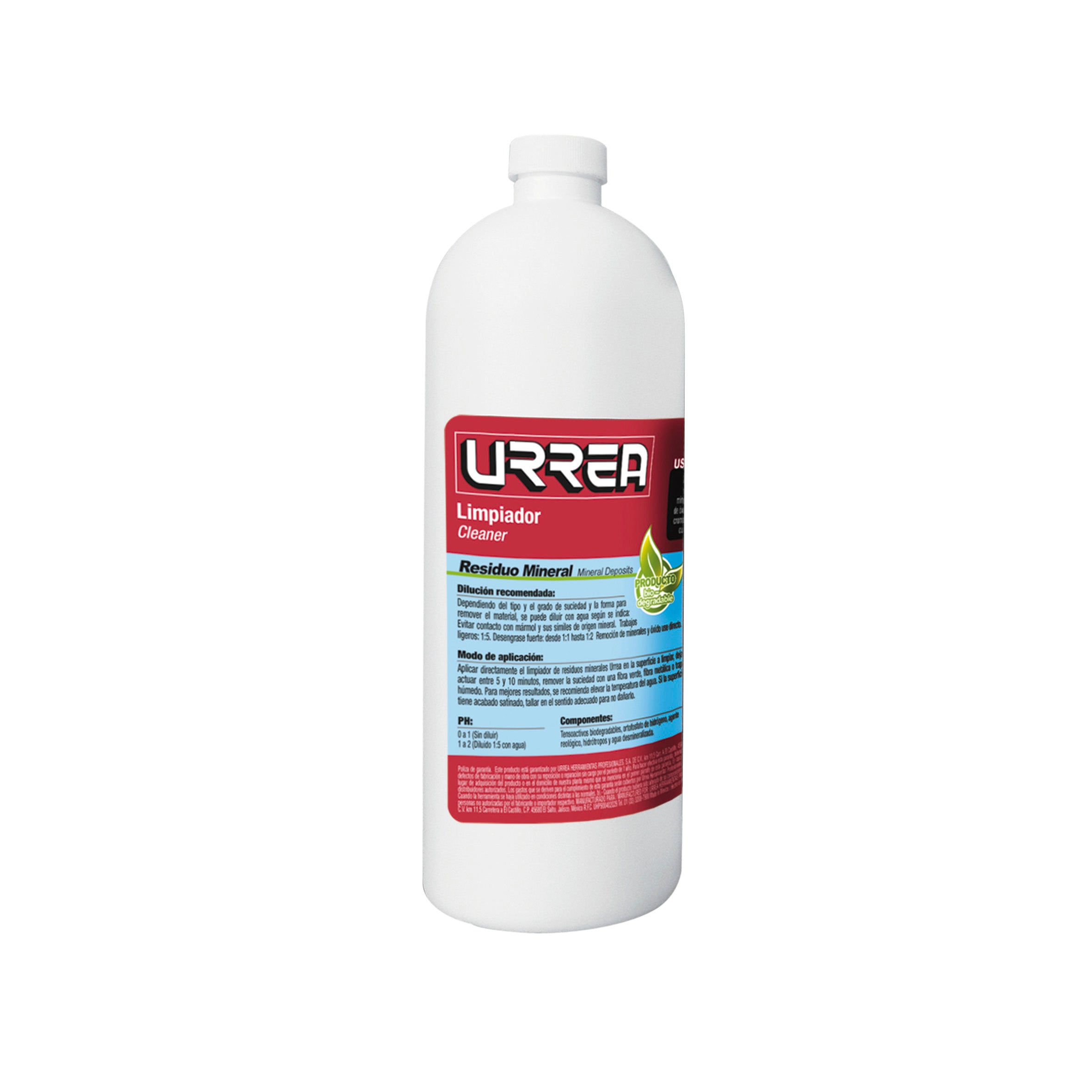 Urrea - Limpiador resid mineral 960ml