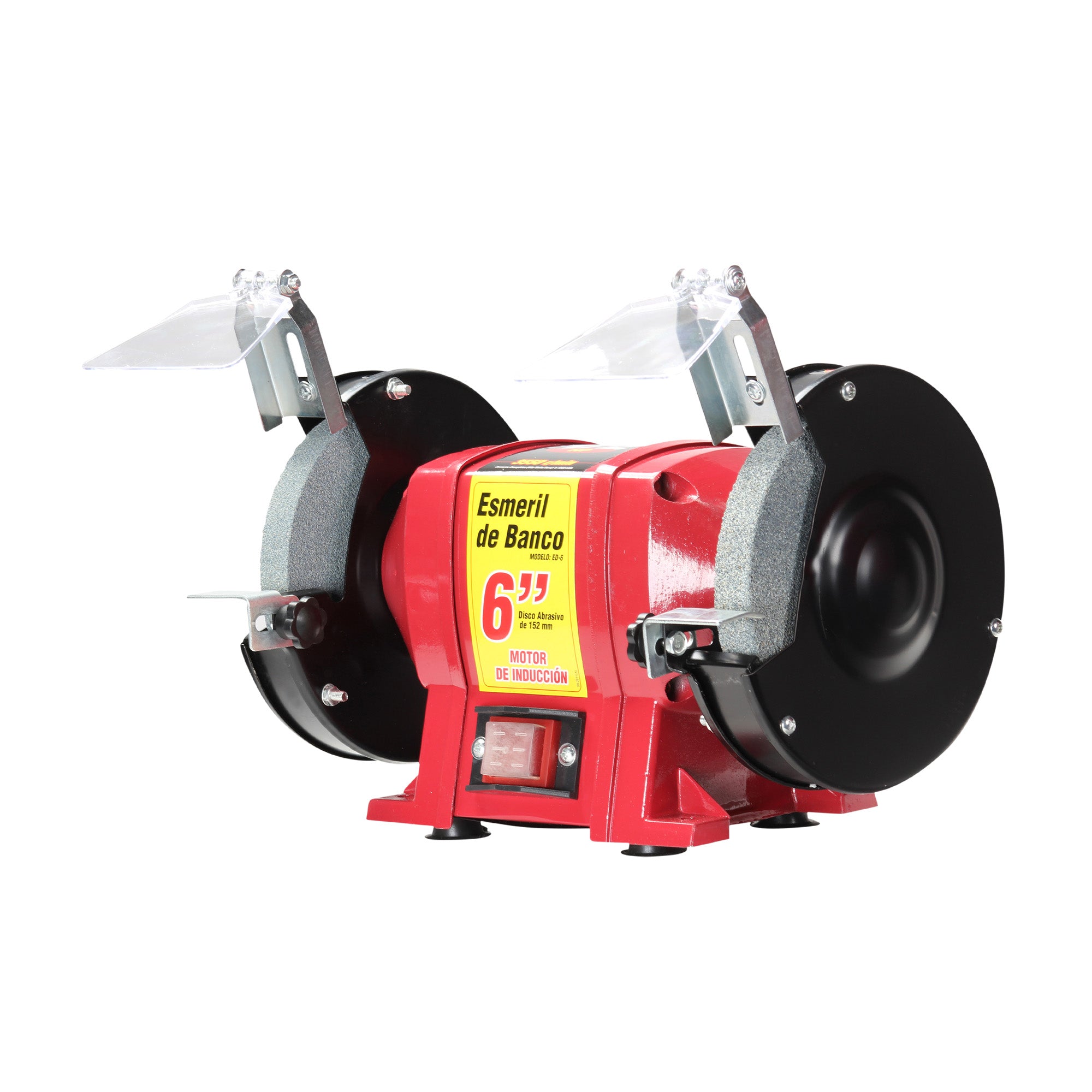 Esmeril de Banco 6” (1/2 HP, 250 W, 3.450 RPM)