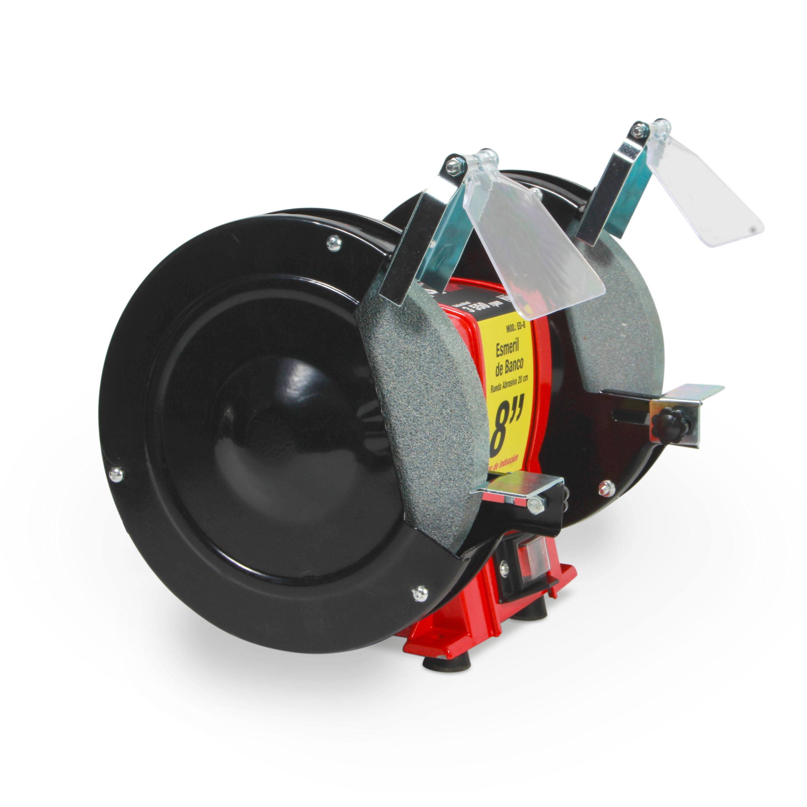 Esmeril de Banco 8” (3/4 HP, 400 W, 3.450 RPM)