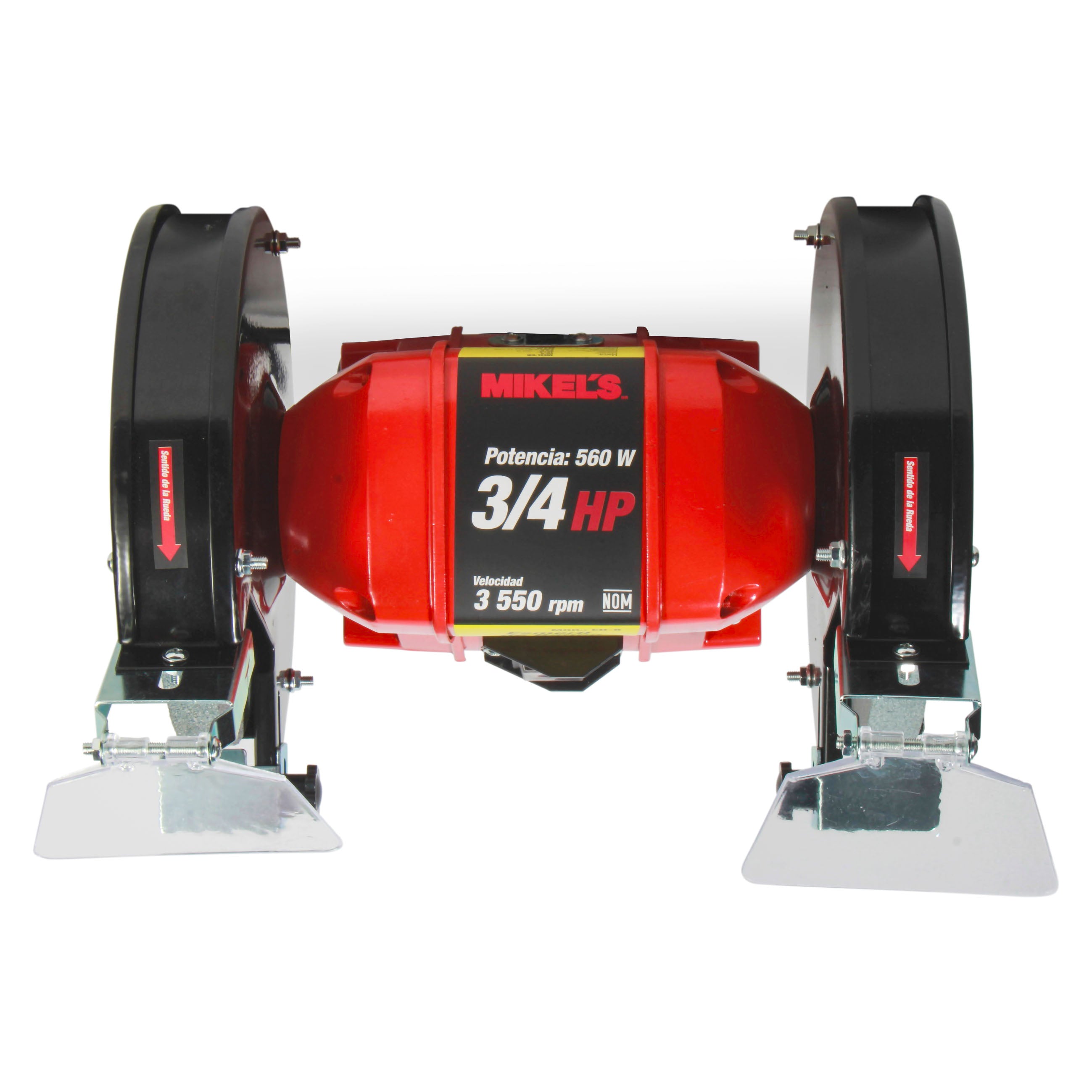 Esmeril de Banco 8” (3/4 HP, 400 W, 3.450 RPM)