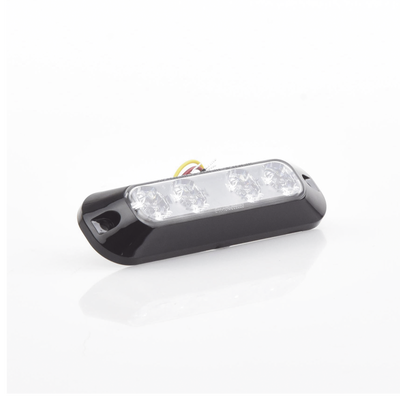 ECCO - Luz Perimetral , 4 LEDs Ultra Brillantes, color Ambar
