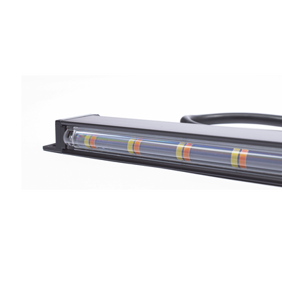 ECCO - Barra Directora Led de Contorno de 24", 12 Vcc, Dual color, Ámbar/Claro