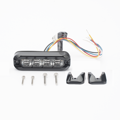 ECCO - Luz perimetral , 8 LED Ultra Brillantes, Dual Color Ambar / Claro