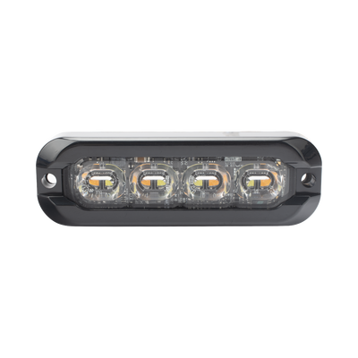 ECCO - Luz perimetral , 8 LED Ultra Brillantes, Dual Color Ambar / Claro