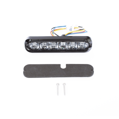 ECCO - Luz perimetral , 12 LED Ultra Brillantes, Dual Color Ambar / Claro