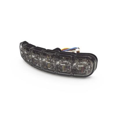 ECCO - Luz perimetral Flexible , 12 LED Ultra Brillantes, Dual Color Rojo / Azul