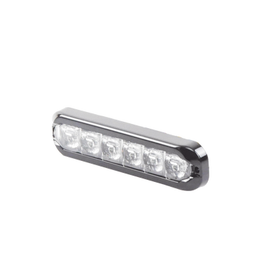 ECCO - Luz perimetral , 12 LEDs Ultra Brillantes, Dual Color Rojo / Claro