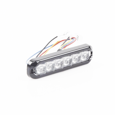 ECCO - Luz perimetral , 12 LEDs Ultra Brillantes, Dual Color Rojo / Claro