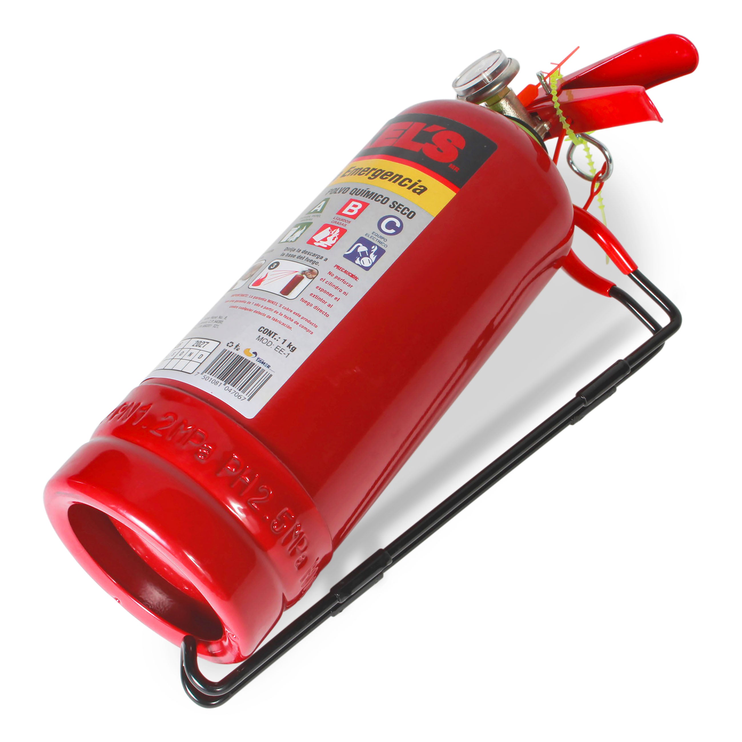 Extintor de emergencia recargable (1 kg)
