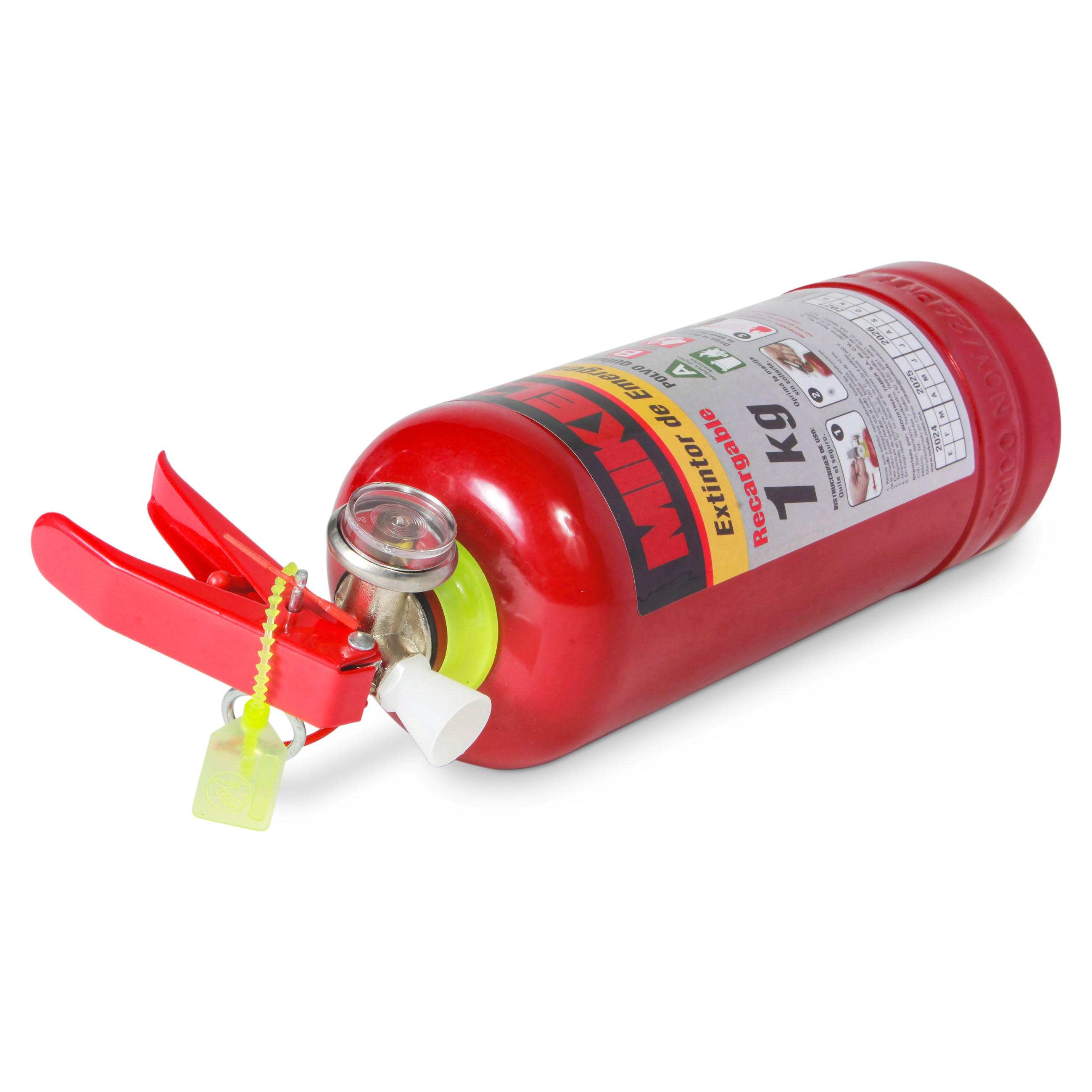 Extintor de emergencia recargable (1 kg)