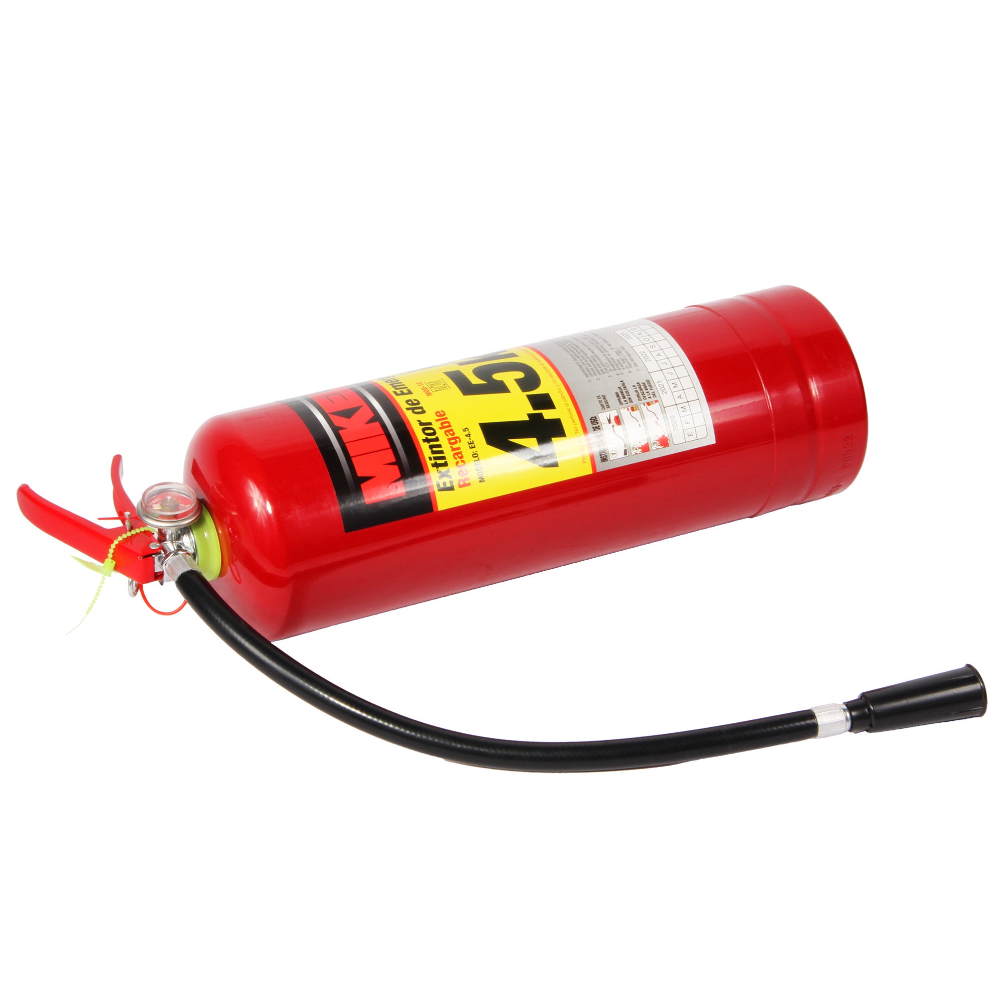 Extintor de emergencia recargable (4.5 kgs)