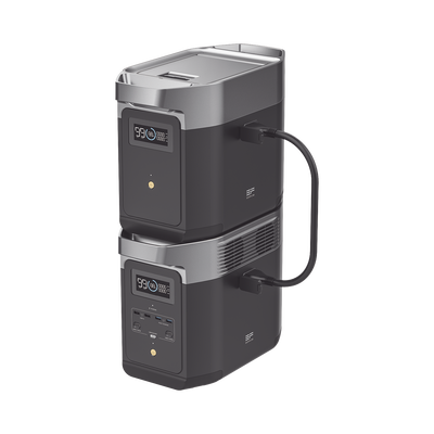 ECOFLOW - Batería de Litio LFP Inteligente de 1024Wh para Aumentar Tiempo de Respaldo Compatible con EFD330 (DELTA 2)