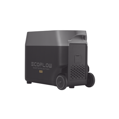 ECOFLOW - Batería de Litio LFP Inteligente de 3600Wh para Aumentar Tiempo de Respaldo Compatible con EFD500 (DELTA PRO)