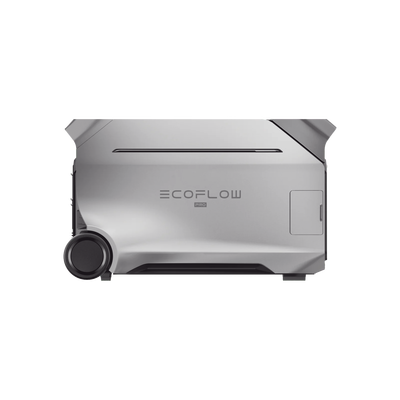 ECOFLOW - Estación de Energía Portátil DELTA PRO3 / 4096Wh Litio LFP / 5 AC 4000W (8000W Pico) / 2 USB-C 100W / Capacidad para Aumentar Respaldo / Cargador de Coche 10A a 12.6V / Conectividad WiFi y Bluetooth (App) / Carga Solar 2600W Max. (2 P