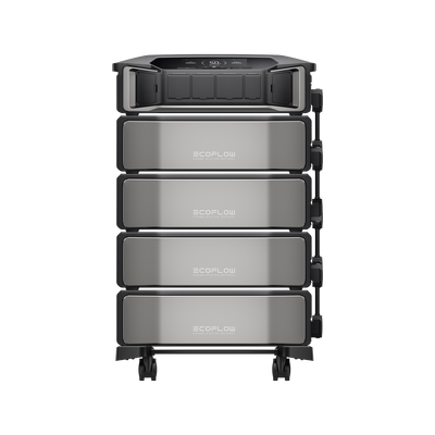 ECOFLOW - Estación de Energía Delta Pro Ultra 7.2kW para Respaldo Residencial, Incluye Batería de Litio LFP 6kWh (24kWh Totales), Sincronización para Mayor Potencia, Carga Solar Hasta 4000W, Capacidad de Trabajo Online (0ms)