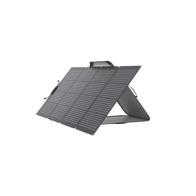 ECOFLOW - Módulo Solar Portátil y Flexible de 220W Recomendado para Estaciones Portátiles EFD330, EFD350 ó EFD500 / Ajuste de Ángulo / Carga Eficiente / Incluye Cable XT60 a MC4