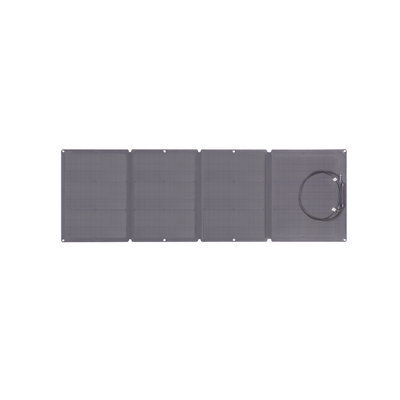 ECOFLOW - Módulo Solar Portátil y Flexible de 100W Recomendado para Estaciones Portátiles EFD330, EFD350 ó EFD500 / Ajuste de Ángulo / Carga Eficiente / Incluye Cable XT60 a MC4