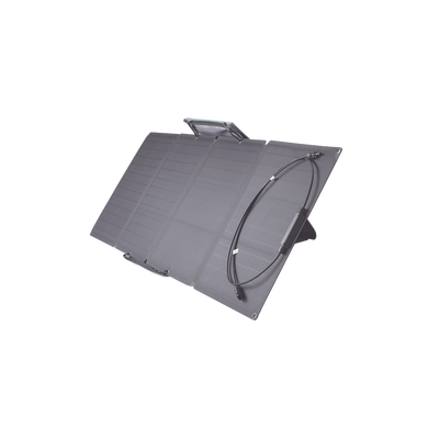 ECOFLOW - Módulo Solar Portátil y Flexible de 100W Recomendado para Estaciones Portátiles EFD330, EFD350 ó EFD500 / Ajuste de Ángulo / Carga Eficiente / Incluye Cable XT60 a MC4