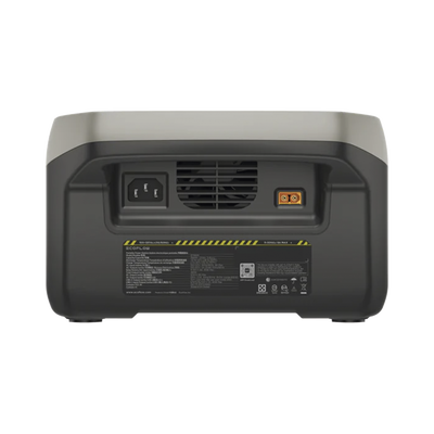 ECOFLOW - EcoFlow River 2 | Estación de Energía Portátil 256Wh Litio LFP / 2 AC 300 W (Max. 600W) / 1 USB-C 60W / 2 USB -A 12W / Cargador de Coche 8A a 12 o 24V / Conectividad WiFi y Bluetooth (App) / Carga Solar 110W Max.