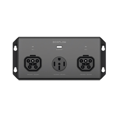 ECOFLOW - Hub para Conectar 2 EFYJ751PCSUS en Paralelo 120/240 Vca 50A Máximo