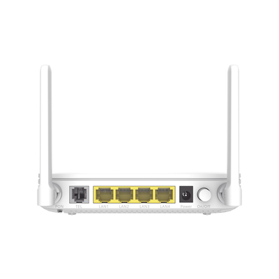 HUAWEI - ONT GPON Huawei OptiXstar WiFi4 (2.4GHz) 1 puerto LAN GE + 3FE + 1POTS, hasta 300 Mbps