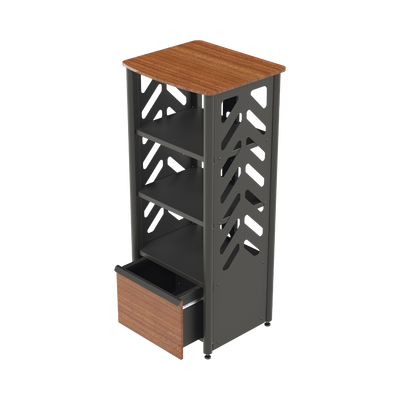 EPCOM INDUSTRIAL - Estante Doméstico para Equipo de Telecomunicaciones (675x1517x599mm)