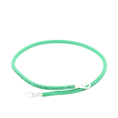 EPCOM INDUSTRIAL - Jumper para Puesta a Tierra con Cable 8 AWG con Conectores de Ojo de 50 cm.