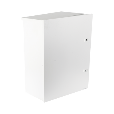 EPCOM INDUSTRIAL - Gabinete para instalación de 2 Baterías PL110D12, Fabricado en Lámina Galvanizada, Accesorios para piso o poste (No incluidos)