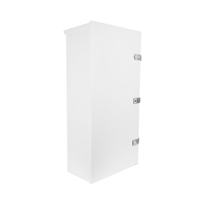 EPCOM INDUSTRIAL - Gabinete para instalación de 3 Baterías PL110D12, Fabricado en Lámina Galvanizada, Accesorios para piso o poste (No incluidos)