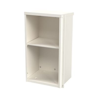 EPCOM INDUSTRIAL - Gabinete Acero Galv. para 2 Baterías PL110D12  (400 x 730 x 300mm). Puerta Ventilada. Acc. para piso o poste No incluidos.