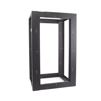 LINKEDPRO BY EPCOM - Rack Estándar 19" de 4 Postes, Acero, 24 Unidades, Profundidad Ajustable.