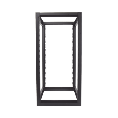 LINKEDPRO BY EPCOM - Rack Estándar 19" de 4 Postes, Acero, 24 Unidades, Profundidad Ajustable.