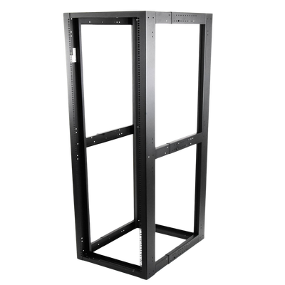 LINKEDPRO BY EPCOM - Rack Estándar 19" de 4 Postes, Acero, 45 Unidades, Profundidad Ajustable.