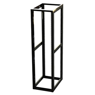 LINKEDPRO BY EPCOM - Rack Estándar 19" de 4 Postes, Acero, 45 Unidades, Profundidad Ajustable.