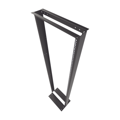 LINKEDPRO BY EPCOM - Rack de 2 Postes, Estándar 19", 45 Unidades, Fabricado en Acero, Base "L" para Anclar a Piso.