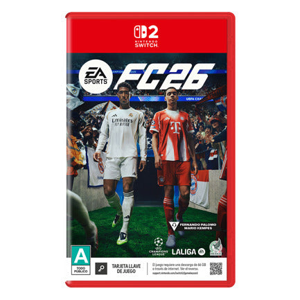ELECTRONIC ARTS - Videojuego EA Sports FC 26 - Nintendo Switch 2