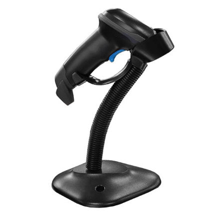 ECLINE - Lector Ecline de Codigo de Barras Escaner de Mano Largo Alcance con Base 1D