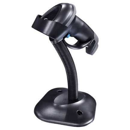 ECLINE - Lector Ecline de Codigo de Barras Escaner de Mano Largo Alcance con Base 1D