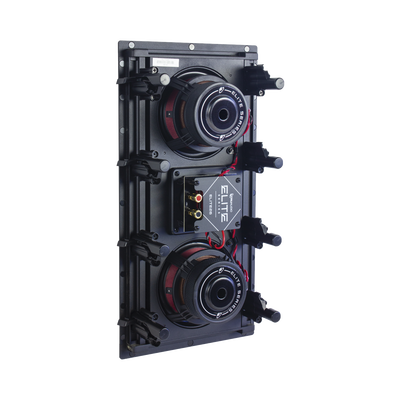 TRUAUDIO - BOCINA DE PARED | 2 WOOFERS DE FIBRA DE CARBONO 6.5'' | TWEETER DE TITANIO 1'' | 200W