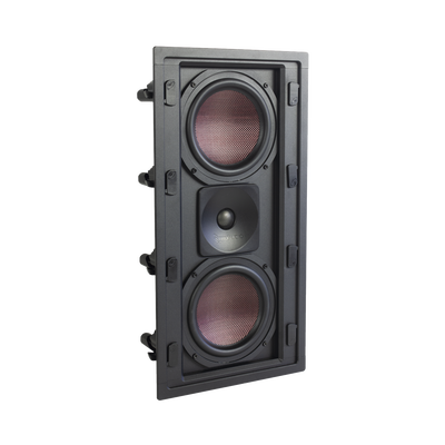 TRUAUDIO - BOCINA DE PARED | 2 WOOFERS DE FIBRA DE CARBONO 6.5'' | TWEETER DE TITANIO 1'' | 200W
