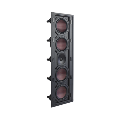 TRUAUDIO - BOCINA DE PARED | 4 WOOFERS DE FIBRA DE CARBONO 6.5'' | TWEETER DE TITANIO 1'' | 250W