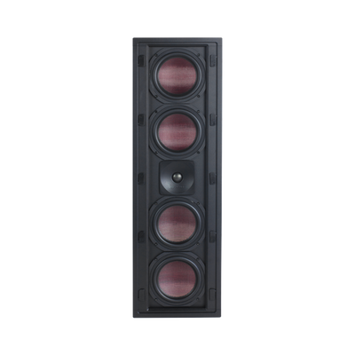 TRUAUDIO - BOCINA DE PARED | 4 WOOFERS DE FIBRA DE CARBONO 6.5'' | TWEETER DE TITANIO 1'' | 250W