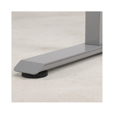 EPCOM INDUSTRIAL - Base de Escritorio Motorizado Profesional / Altura Ajustable 60-125cm / Estructura Estable / Funcionamiento Suave / 3 Preset de Posiciones / Color Gris / Soporta hasta 100Kg de carga