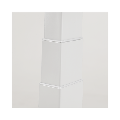 EPCOM INDUSTRIAL - Base de Escritorio Motorizado Profesional / Altura Ajustable 60-125cm / Estructura Estable / Funcionamiento Suave / 3 Preset de Posiciones / Color Blanco / Soporta hasta 100Kg de carga