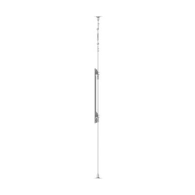 EPCOM INDUSTRIAL - Montaje Cableado de Acero| Suelo a Techo| Capacidad Máx. de Carga 30kg| Para Pantallas de 32" ~ 75"| VESA 400 x 600